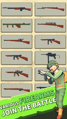 Zombie Clash: Survival (МОД, глупые враги) скриншот 2