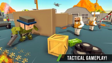 Blocky Army Base:Modern War Critical Action Strike (МОД, оружие) скриншот 8
