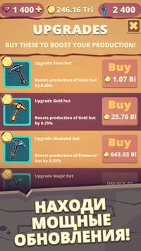 Miner Clicker: Idle Gold Mine Tycoon. Digging Game [ВЗЛОМ: деньги] v 1.13 скриншот №8