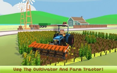 Blocky Farm: Corn Professional [ВЗЛОМ: много денег] v 1.2 скриншот №6
