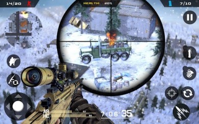 Winter Mountain Sniper [ВЗЛОМ: Много денег] v 1.2.2