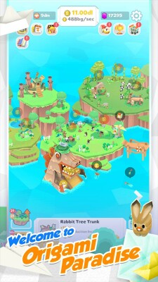 Origami Paradise screen 1
