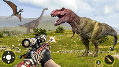 Deadly Dinosaur Hunter Revenge Fps Shooter Game 3D [ВЗЛОМ на деньги] 1.9 screenshot №8
