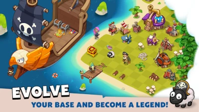 Pirate Evolution! (МОД, много алмазов) screenshot №6