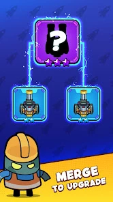 Merge Cannon - Idle zombie war screen 1