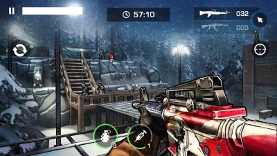 Gun 3D-игра-стрелялка: Cнайпер screen 1