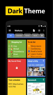 WeNote screen 7