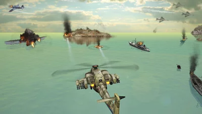 Вертолетная атака 3D screenshot №8
