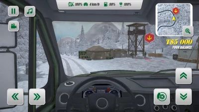 Армейский водитель грузовика screenshot №6