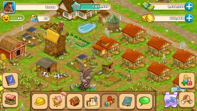 Большая ферма мобильный урожай screenshot №8