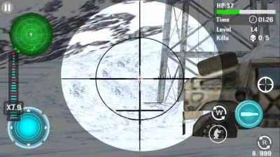 Горные Снайпер Стрельба screenshot №14