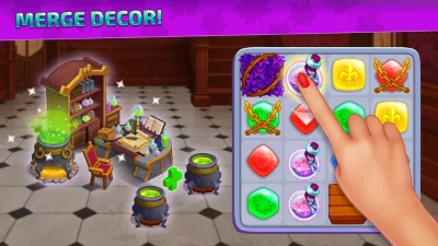 Halloween Merge: House Design screenshot №3