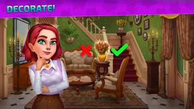 Halloween Merge: House Design screenshot №8
