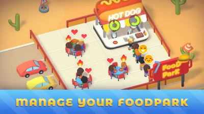 Idle Food Park Tycoon screenshot №6