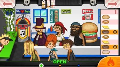 Papa's Burgeria To Go! screenshot №2