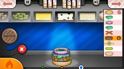 Papa's Burgeria To Go! screenshot №4