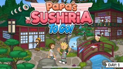 Papa's Sushiria To Go! screenshot №2