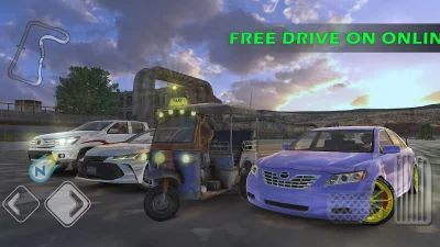 Racing in Car - Multiplayer screenshot №7