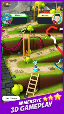 Snakes and Ladders 3D Online screenshot №2