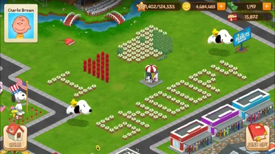 Snoopy's Town Tale CityBuilder screenshot №6