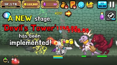 Tap Knight : Dragon's Attack screenshot №2
