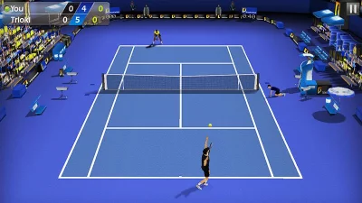Теннис пальцем 3D - Tennis screenshot №7