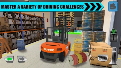 Truck Driver: Depot Parking Si screenshot №3