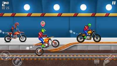 велогонка: каскадерские игры screenshot №6