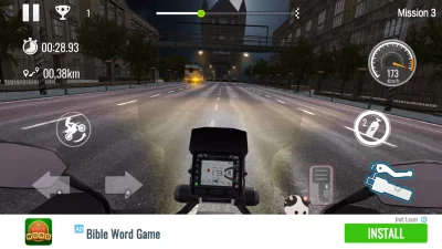 Traffic Bike Rush Driving City взлом screen 4